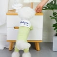 thumbnail image 6 of SPRING PARK Pet Stripes Costume Cotton Doggie Jumpsuit Clothes Onesie Sweater Outfit Puppy Jumper Cat Winter Coat Pajamas for Small Medium Large Dogs and Cats, 6 of 7