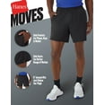 thumbnail image 5 of Hanes Moves Men's Performance Shorts, 6” Alfalfa L, 5 of 5