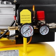 21 Gallon Portable Air Compressor 110V/60HZ, 2.5HP Motor, Max 115PSI, Yellow Tank