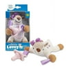 Dr. Brown’s Baby Lovey Pacifier & Teether Holder, Deer with Pink HappyPaci, 100% Silicone, 0-6m
