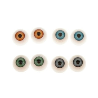 100pcs Plastic Safety Eyes and Noses with Washers, DIY Craft Doll Eyes, Black  Safety Eyes for Puppet, Plush Animal and Teddy Bear 