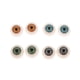 thumbnail image 1 of 8 piezas coloridas plástico de 20mm ojos para suministros de accesorios de bricolaje, 1 of 7