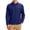 Dark Blue-1, variant on Mens Dress Shirt Wrinkle Free Untucked Dress Shirts Business Casual Cuffed Long Sleeve Button Down Shirt with Flap Pocket