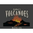 thumbnail image 2 of Adventure Society Hawaii Volcanoes Crew Neck Short Sleeve Adult T-shirt-Small-Charcoal, 2 of 3