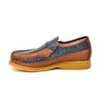 thumbnail image 4 of Harlem Ostrich Leather Mens Shoes- Stylish and Comfortable Slip On Shoes, 4 of 5