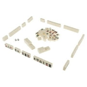 Hey Play Chinese Mahjong Set with 146 Engraved Tiles and Storage Case