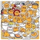 thumbnail image 1 of Gudetama Stickers 60 pcs Japanese Lazy Egg Stickers Vinyl Waterproof Stickers Water Bottle Laptop Suitcase Luggage Skateboard Decorations, 1 of 5