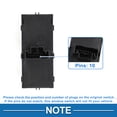 thumbnail image 4 of Interruptor de ventana eléctrica Unique Bargains No.5GG959857 Interruptor de control de ventana del lado del conductor delantero izquierdo para Volkswagen Golf Negro, 4 of 7