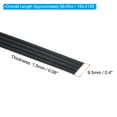 thumbnail image 2 of Unique Bargains Wicker Repair Kit, Flat Synthetic Rattan Fix Replacement DIY Set, Black, 2 of 5