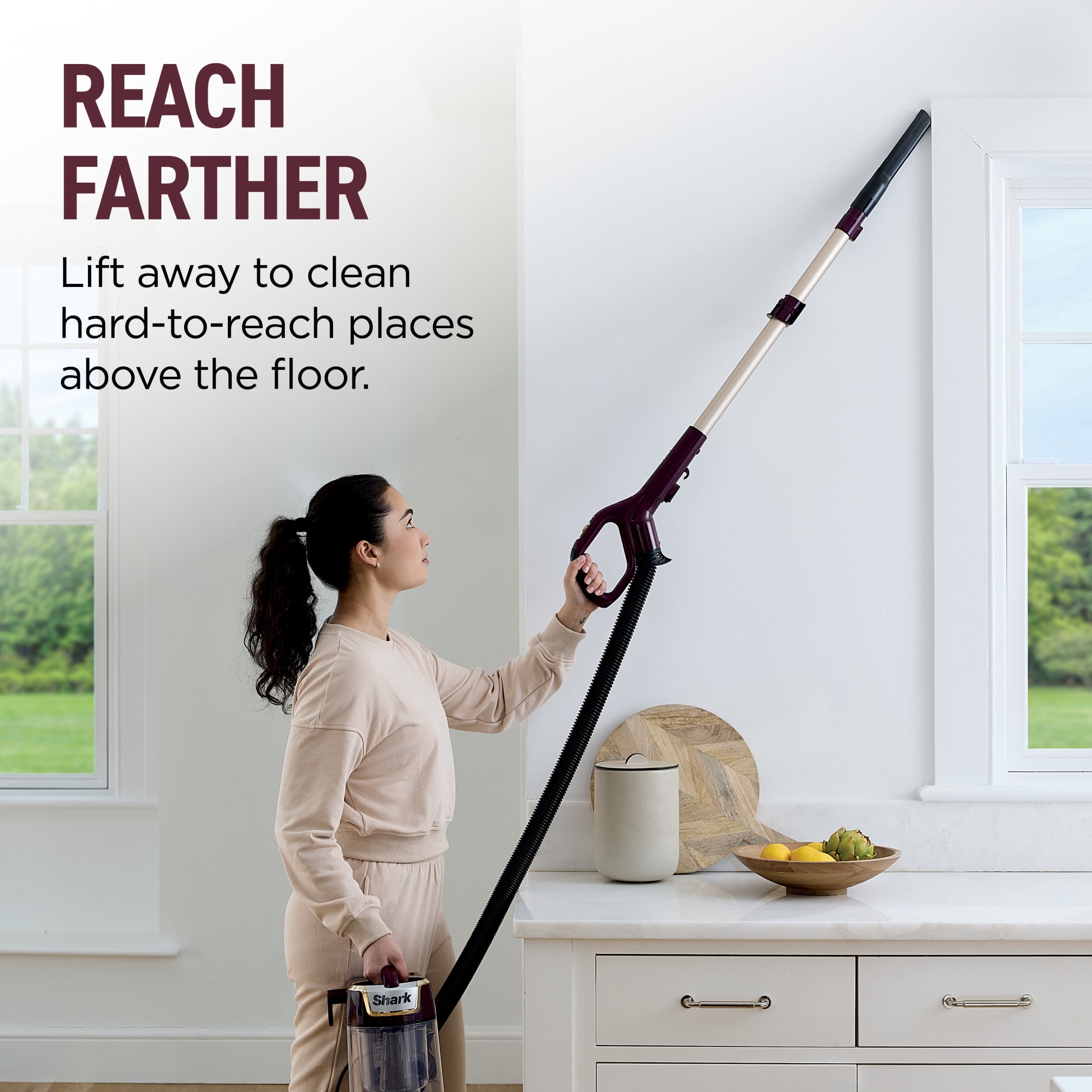 Shark Rotator Lift-Away ADV Upright Vacuum, with PowerFins HairPro Brushroll, LU240 Terracotta