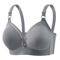 thumbnail image 3 of Hrsba Womens Plus Size Bra,Women's Large Size Adjustable Push-Up Breathable Full Cup Bra Without Wires,Womens Casual Summer Bra,Womens Bra, 3 of 5
