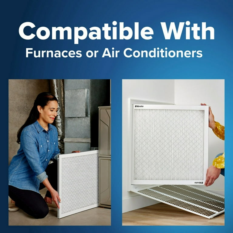 Filtrete 24x30x1 Air Filter MPR 300 MERV 5 Dust Reduction 1 Filter Walmart