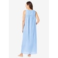 thumbnail image 2 of Only Necessities Plus Size Long Sleeveless Floral Nightgown, 2 of 3