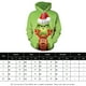 thumbnail image 2 of Sudadera Jersey de Grinch, ajuste holgado, bolsillos, estilo deportivo, traje diario Ygjytge Verde*027 T S para Mujer, 2 of 5