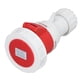 thumbnail image 3 of CA industrial 380415V 32A del Pin 3P+E del conector de cable masculino de la aviación del enchufe impermeable IP67, 3 of 5