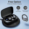 thumbnail image 3 of Occiam Wireless Bluetooth Earphones, 48H Long Battery Life, Built-in Microphone, LED Display Screen, 3 of 7
