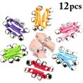 thumbnail image 2 of Bangcool 12PCS Infant Wrist Rattle Adjustable Jingle Bells Foot Rattle Development Toy, 2 of 9