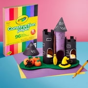 Crayola Construction Paper, 8 Primary Colors, Beginner Child, 96 Pieces