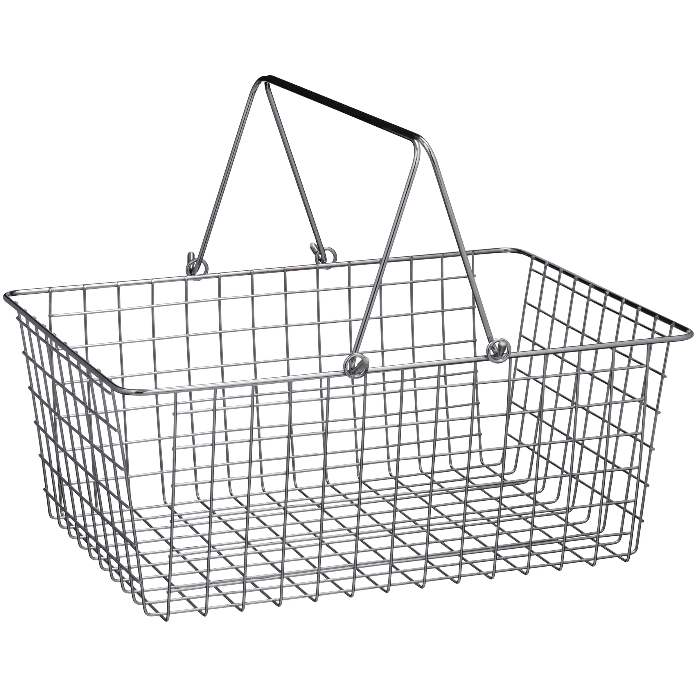 Spectrum Diversified Large Wire Basket, Chrome, 43470