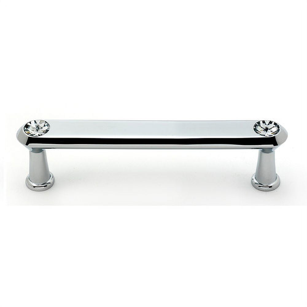 Alno C214-4-BRZ Swarovski Crystal 4" Cabinet Crystal Pull Bronze