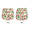 thumbnail image 3 of Salouo Strawberry Print Women's 2 in 1 Running Shorts Double-Layer Shorts Athletic Workout Gym Yoga Shorts Running Shorts for Women-Small, 3 of 7