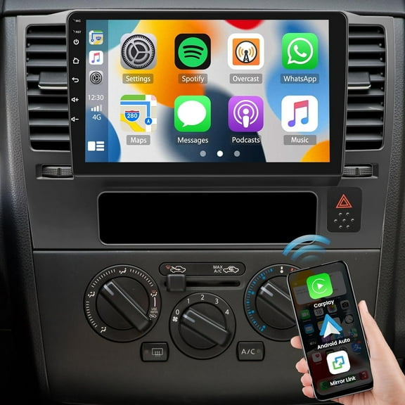 FENGXIH 2 32G Car Radio Stereo for Nissan 2007-2011 Universal 7 Inch Android 13 Touchscreen Wireless Carplay, Car Stereo Wifi Bluetooth GPS Navigation Android Auto