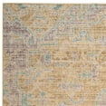 thumbnail image 5 of SAFAVIEH Windsor Daquan Traditional Runner Rug, Light Grey/Lime, 3' x 10', 5 of 7