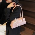 thumbnail image 2 of Bolso de mano texturizado de alta calidad para mujer, nueva tendencia de moda primavera-verano 2025, bolso de hombro, bolso de viaje informal sencillo, 2 of 5