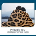 thumbnail image 2 of Yibo Giraffe Print Blanket Flannel Soft and Comfortable Anti-static Bed Sofa Blanket, 2 of 6