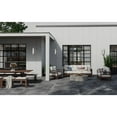 thumbnail image 3 of Antrim Collection One-Light Soft Gold Modern Medium Outdoor Wall Lantern, 3 of 9
