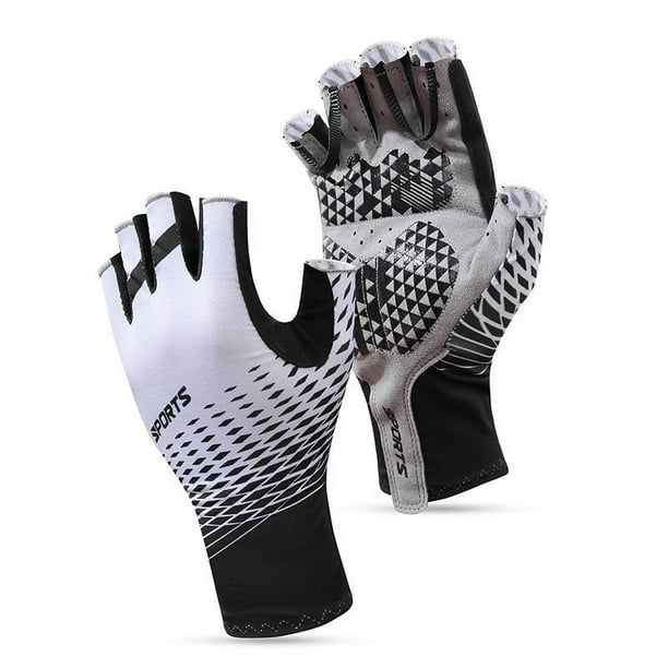 Thin Half Finger Bicycle Biking Gloves Shockproof Cycling