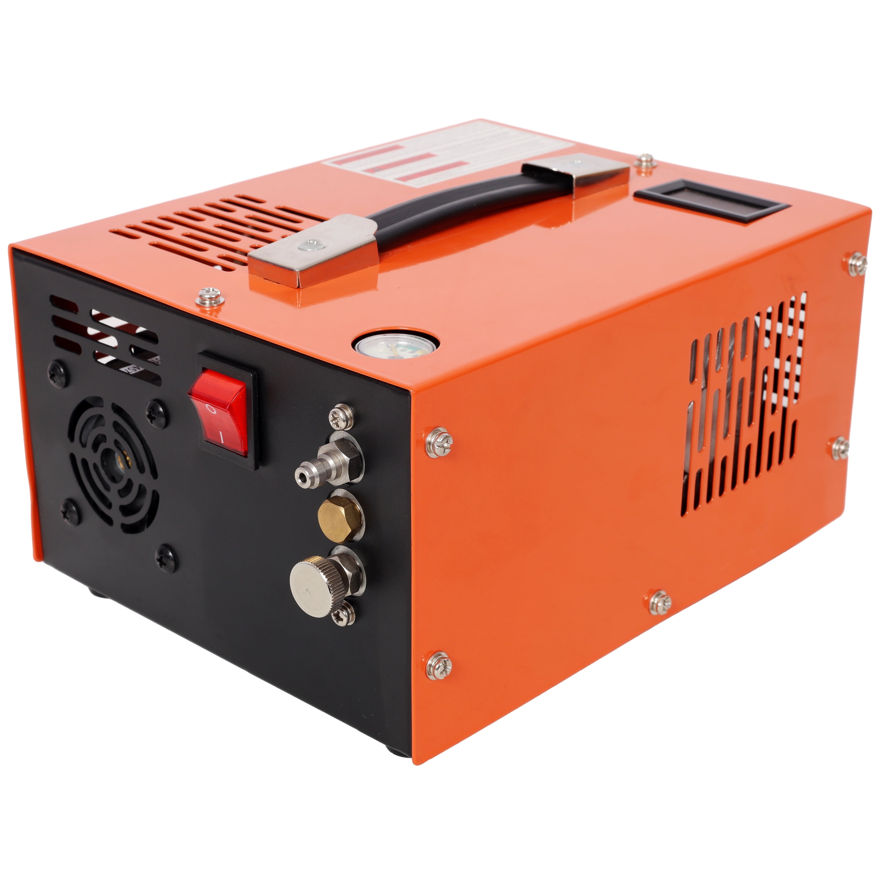 PCP Air Compressor 12V DC, PCP Compressor 4500 Psi, Paintball 30MPa Portable PCP Air Compressor, Rifle Pump 110V AC, High Pressure Pump Scuba Tank Compressor Pump