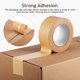 thumbnail image 2 of 1 rollo de cinta de papel Kraft, cinta de papel para sellar cajas, cinta adhesiva de embalaje, cinta de papel grabable, cinta adhesiva, 2 of 5