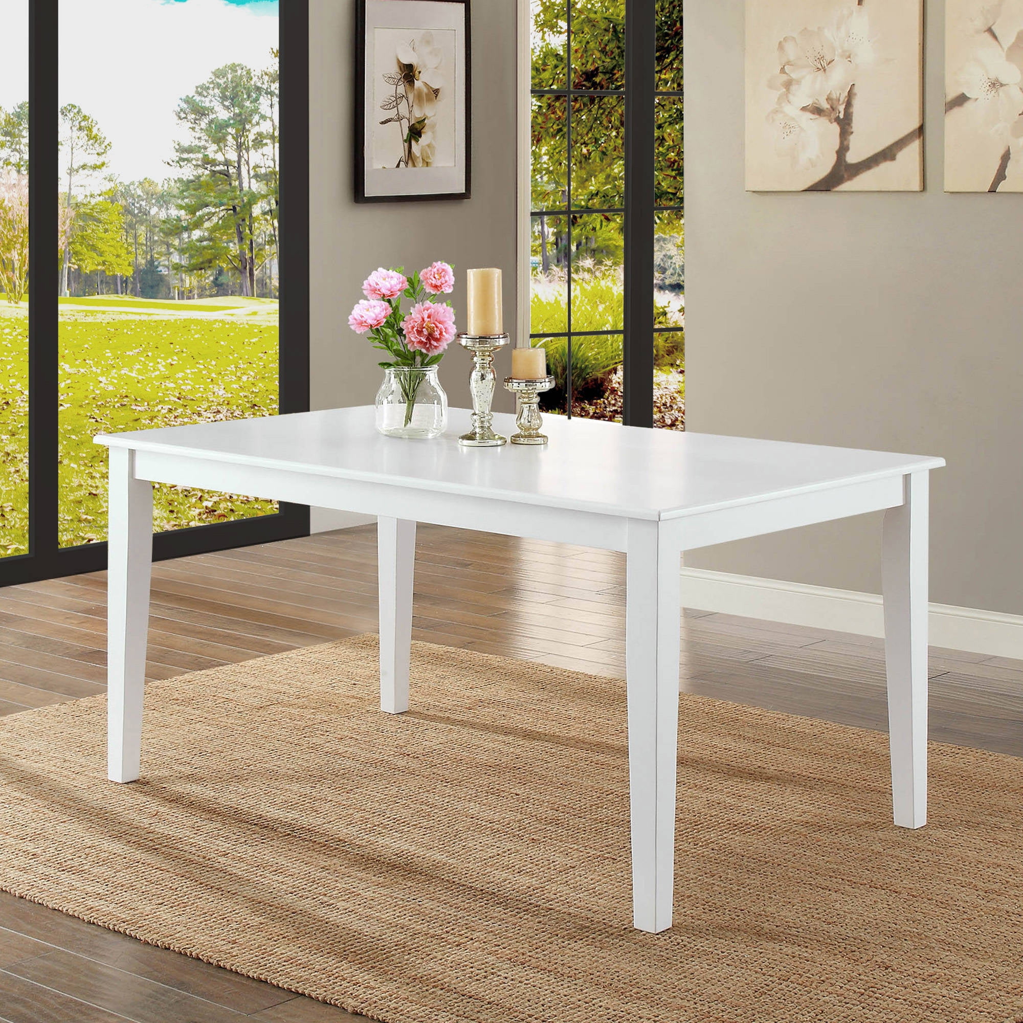 20+ better homes and gardens bankston dining table honey Better homes &amp; gardens bankston dining table, white