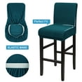thumbnail image 4 of PiccoCasa Stretch Bar Stool Covers for Counter Height Side Chair Slipcovers, 4 of 8