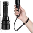 thumbnail image 2 of Luz de buceo, L2 Luz de buceo con atenuación continua IPX8 Linterna de buceo impermeable para instructores de buceo, buceadores, 2 of 5