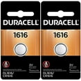 thumbnail image 2 of Duracell 1616 Lithium Coin Cell Watch Battery 3.0 Volt 2 Ct with Power Preserve Technology | DL1616 CR1616 Battery for Medical and Office Devices, 2 of 2