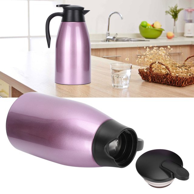 Con Botella De Café Térmica Interior De Acero Inoxidable Con Aislamiento De Gran Capacidad De 2L Para Agua Caliente