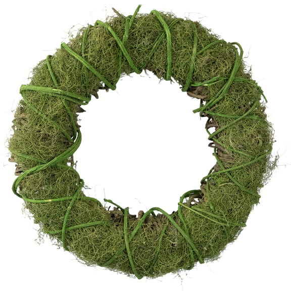 Northlight Vine and Moss Artificial Twig Wreath - 15"