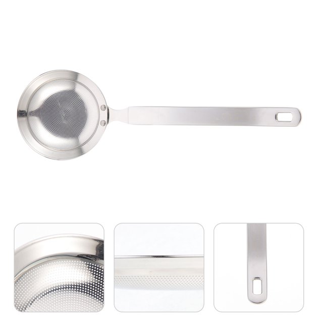 unbranded Accesorio De Cocina Colador Reutilizable De Acero Inoxidable Para Filtrar Aceite Y Grasas