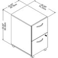 thumbnail image 6 of Scranton & Co 2 Drawer Mobile File Cabinet in Storm Gray, 6 of 6