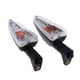 thumbnail image 3 of 4 Luces Intermitentes Intermitentes para Motocicleta de Carcasa de Plástico ABS, Lente , Duradero y Resistente al Daño del Agua DYNWAVEMX Señal de giro de motocicleta, 3 of 7