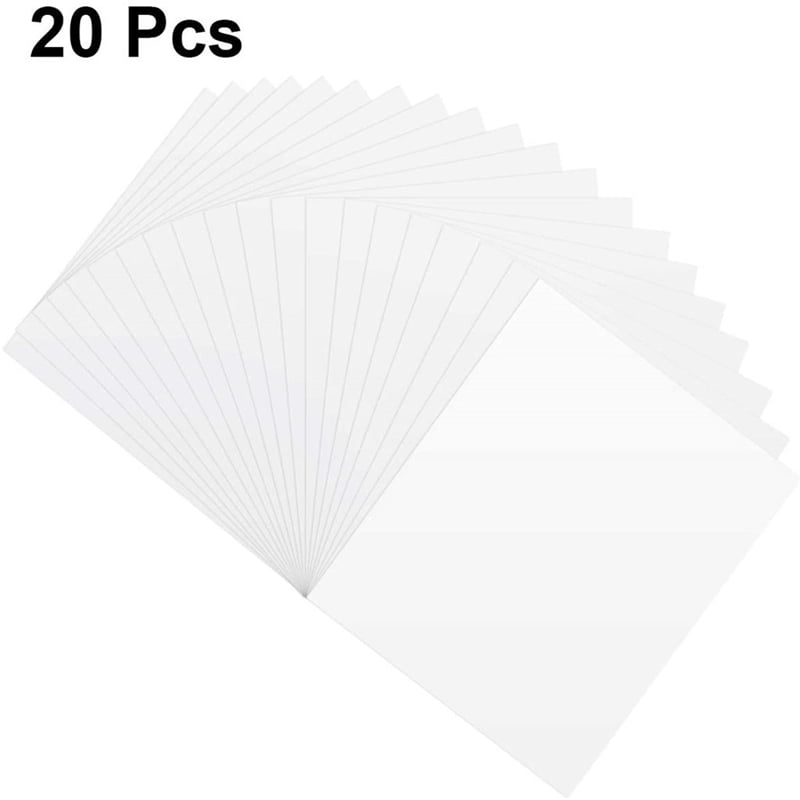 1000pcs Clear Adhesive Puzzle Sticker Jigsaw Large Peel Glue Sheets Backing D5W 