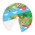 thumbnail image 2 of KLL Farm Animals Christmas Tree Skirt 36" ,Party Decorations Farmhouse for Christmas Decorations Holiday Party, 2 of 6