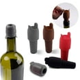 thumbnail image 3 of Silicone Wine Stopper for Wine Bottles, Wine Stoppers for Wine Bottles, Seal Bottle Cover for Beer Champagne, Glass Bottle Sealer Covers Wine Stoppers for Home Use, 1 Pcs, 3.14x1.1", 3 of 7