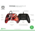 thumbnail image 3 of PowerA Enhanced Wired Controller for Xbox Series X|S - Metallic Red Camo, 3 of 15