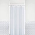 thumbnail image 1 of LiBa Forro para Cortina de Ducha de Baño Resistente Al Moho, de Tela Resistente, No Tóxica, de Gran Grosor y Resistente Al Agua, Color Blanco, 34" de Ancho X 72" de Alto, 1 of 6
