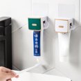 thumbnail image 4 of Naiovety Dispensador de de para montaje en pared, exprimidor de ducha, soporte para de que ahorra espacio, estante para artículos de tocador, Juegos de accesorios de baño Blanco, 4 of 6
