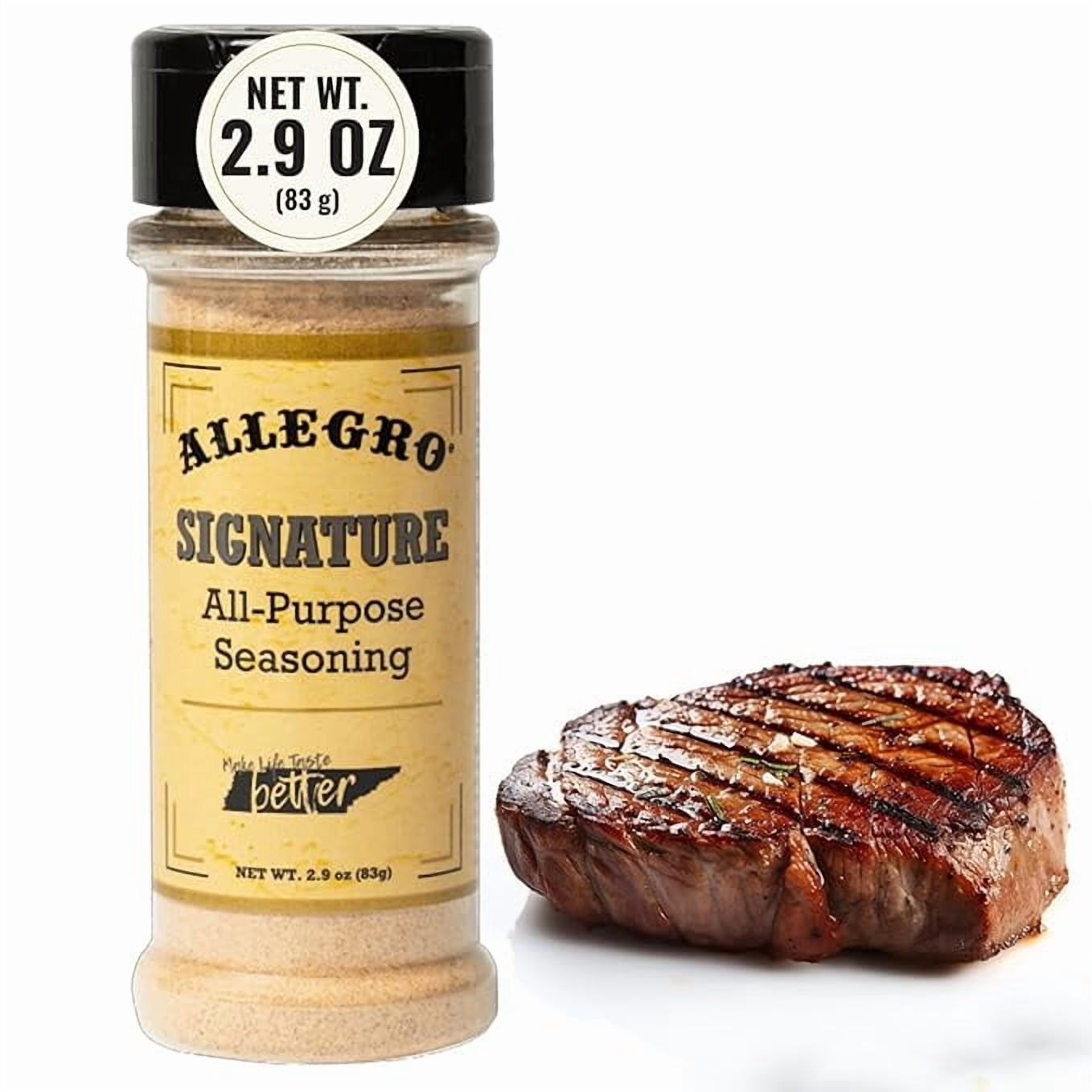 (2 pack) Allegro Signature All-Purpose Seasoning, 2.9 oz