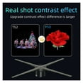 thumbnail image 4 of 50cm 3D Holographic Projector Bar Restaurant Christmas Decoration LED Fan Screen Holographic Advertising Sign Lights ,Wide Useful, 4 of 6
